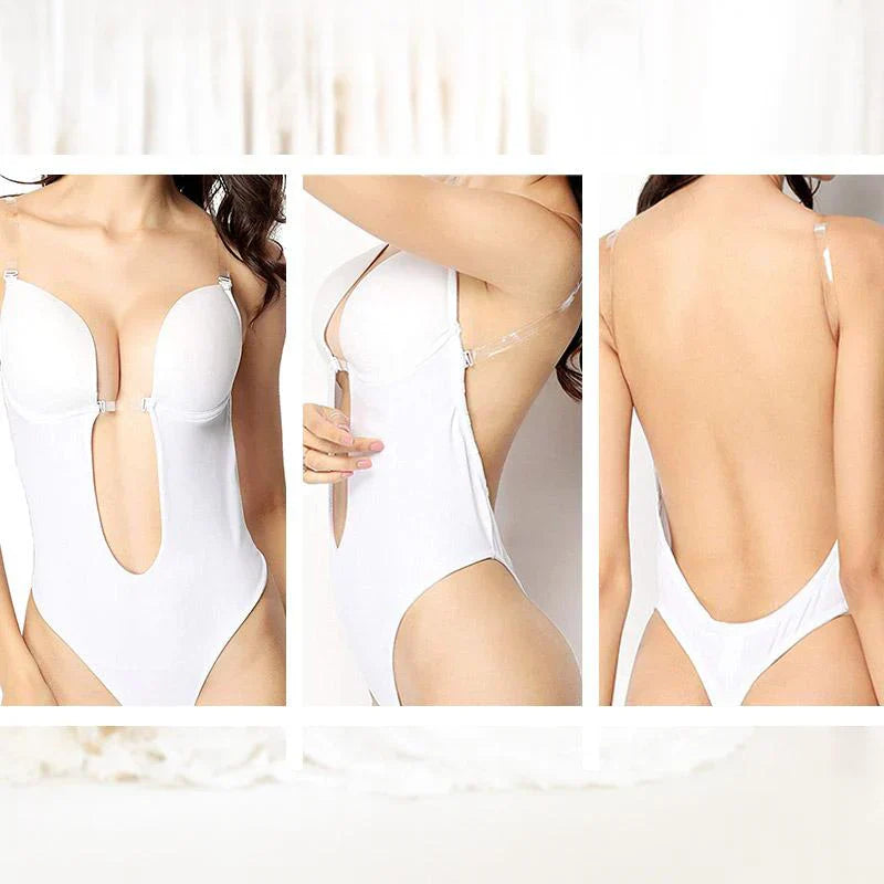 Backless Bodysuit Bra Seamless Invisible Support